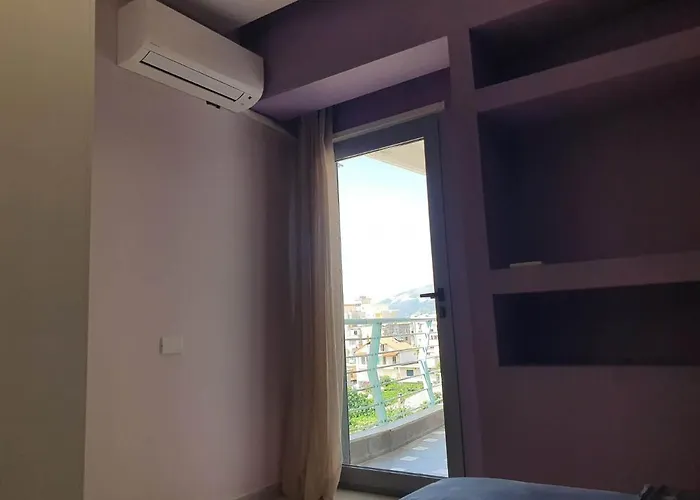 Mountain Meets Sea-spectacular View In Lägenhet Bashkia e Orikumit